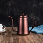 650ML Stainless Steel Coffee Drip Kettle Long Mouth