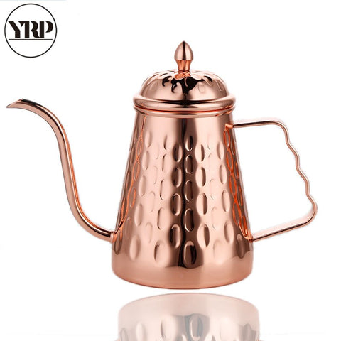 2 Colors Stainless Steel Coffee Drip Kettle Wave Point