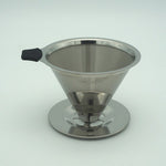 Reusable Cone Shaped Stainless Steel Coffee Dripper